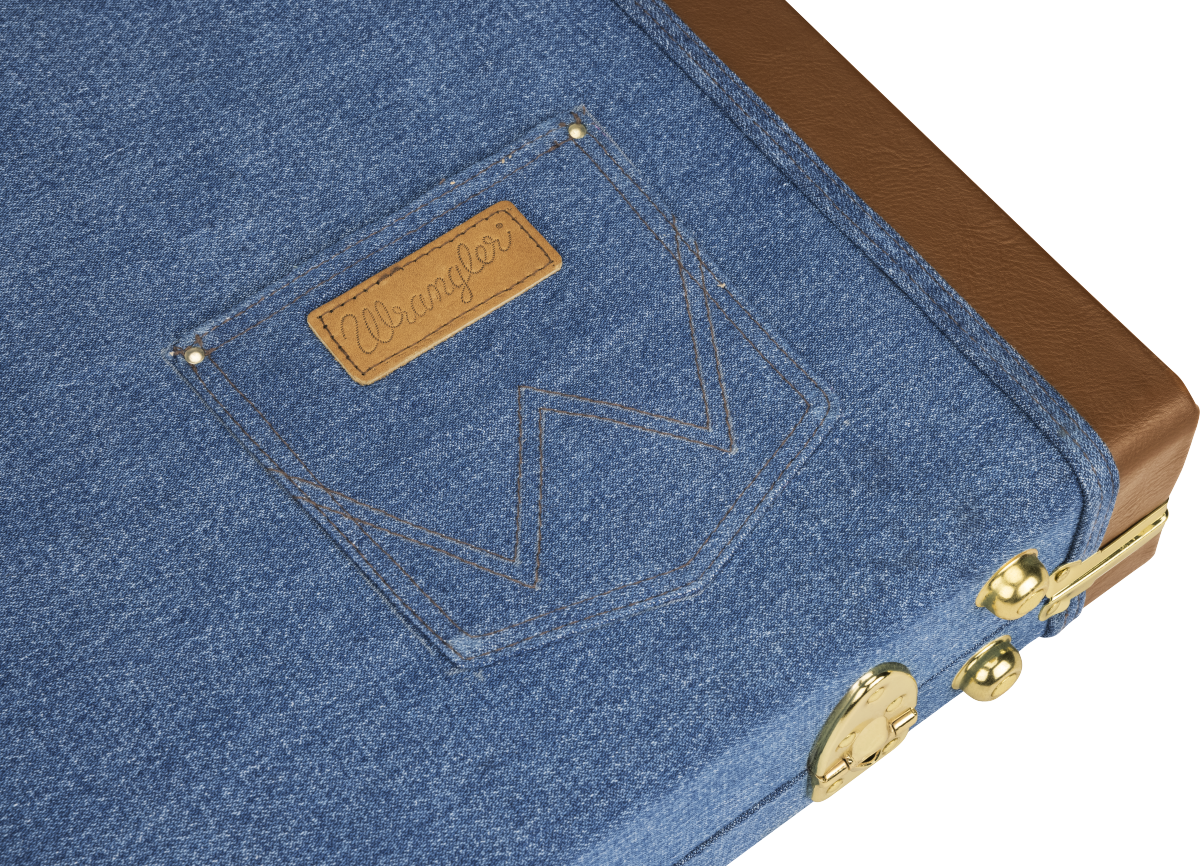 Fender Strat/Tele Wrangler Denim Case, Indigo - Metronome Music Inc.