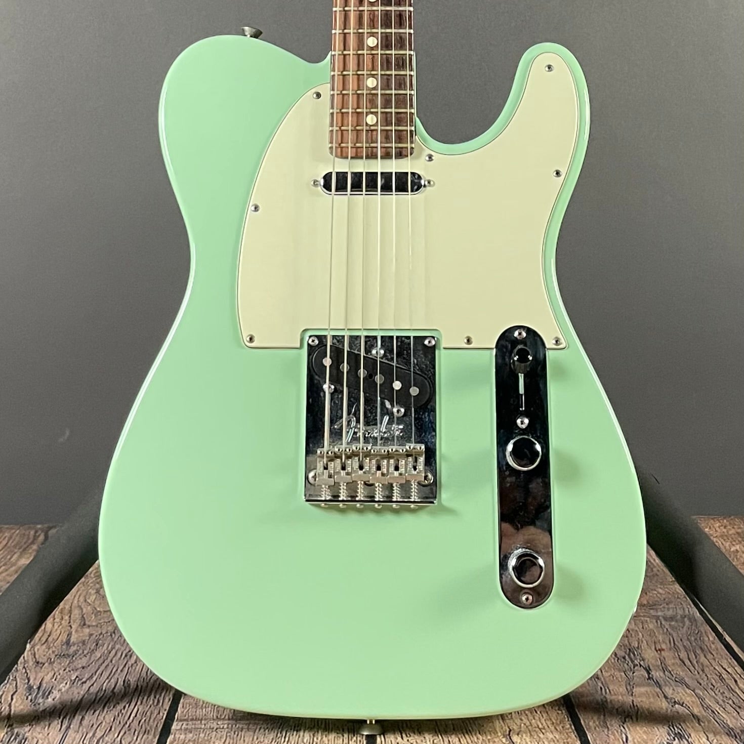 Fender FSR American Standard Telecaster, Rosewood Neck - Mint Green (2015)