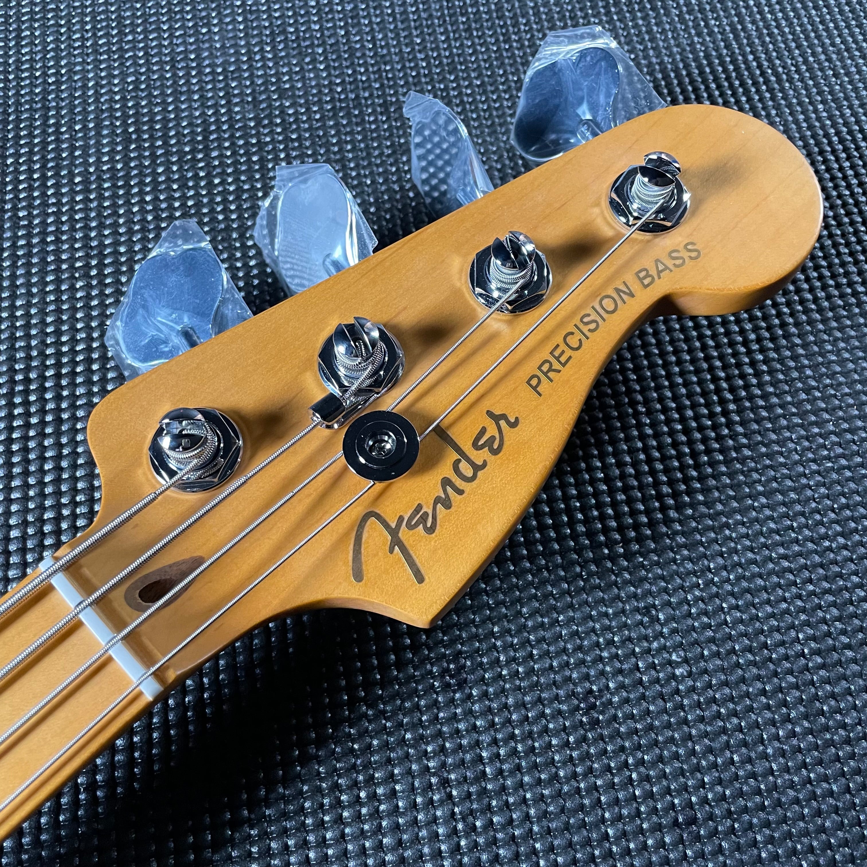 Fender American Ultra II Precision Bass, Maple - Avalanche