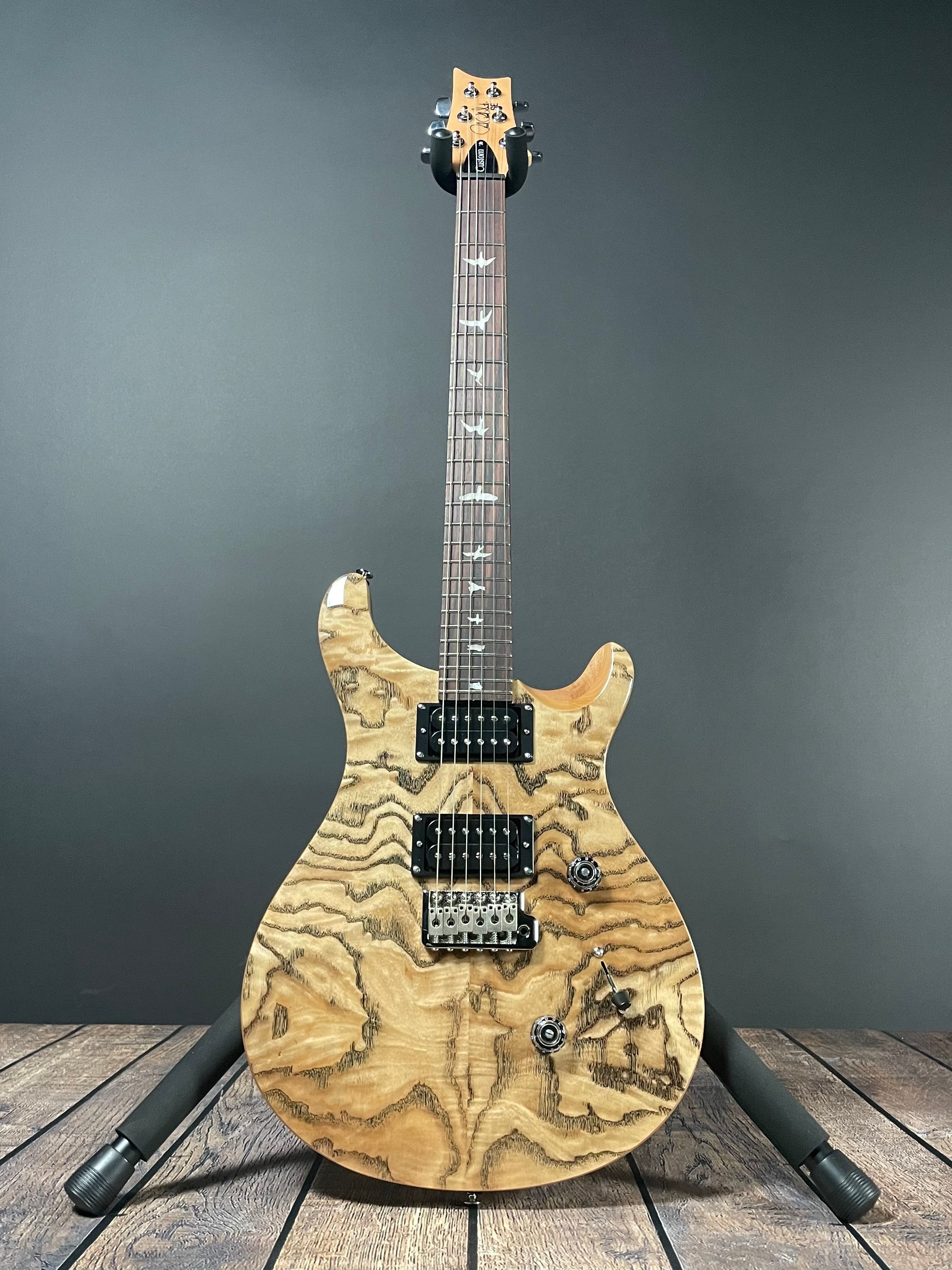 Paul Reed Smith, PRS SE "Exotic"  Custom 24 Swamp Ash Burl - Natural (Sold)