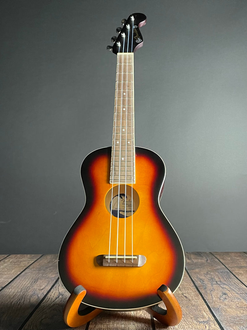Fender Avalon Tenor Ukulele, Walnut Fingerboard- 2-Color Sunburst