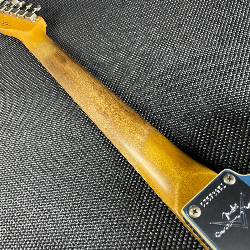Fender Custom Shop 1960 Tele Custom, Heavy Relic- Aged Lake Placid Blue/ Chocolate 3TSB (8lbs 1oz)