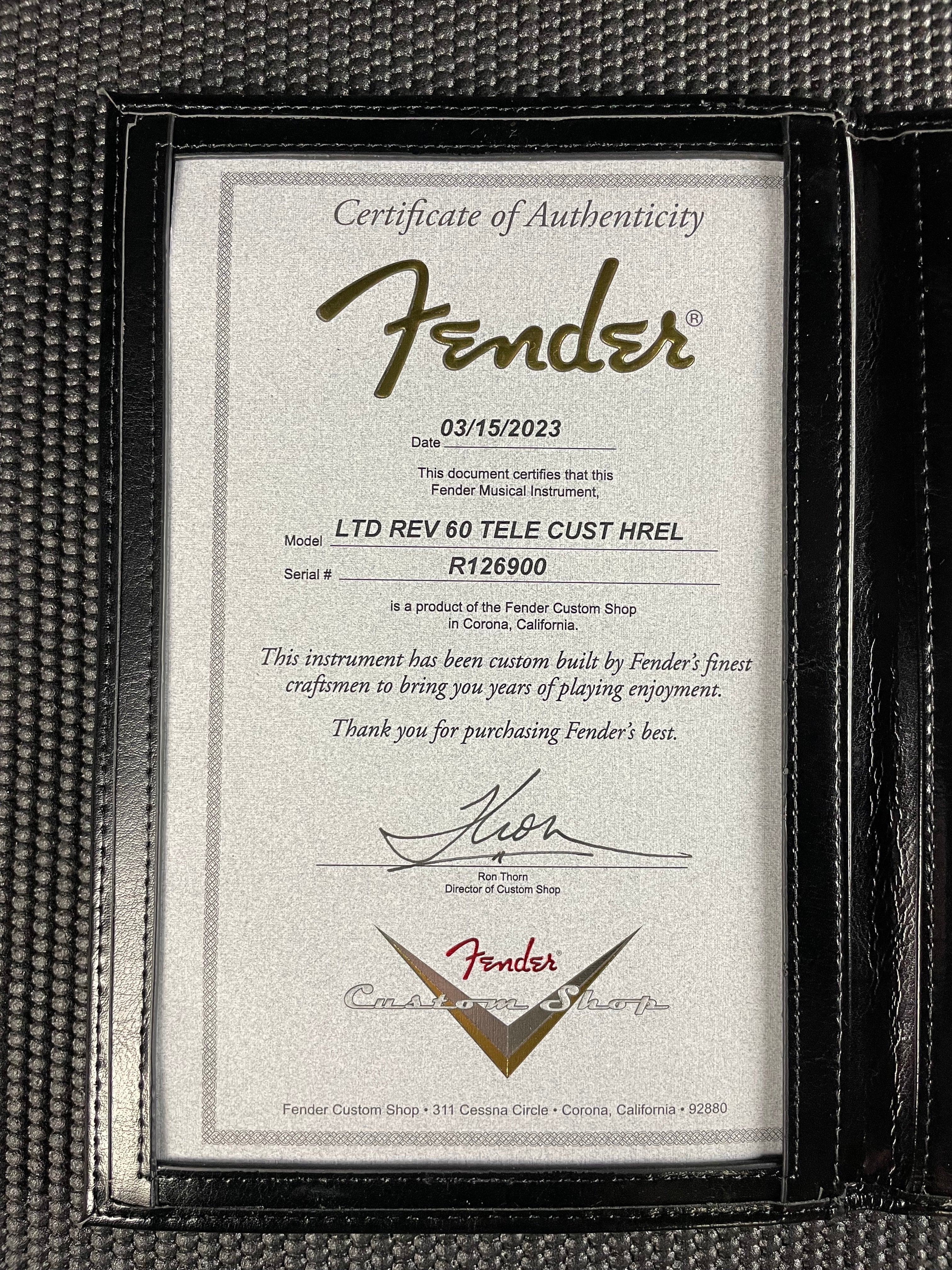 Fender Custom Shop LTD Reverse 1960 Tele Custom, Heavy Relic- 3-Color Sunburst (8lbs 1oz) - Metronome Music Inc.