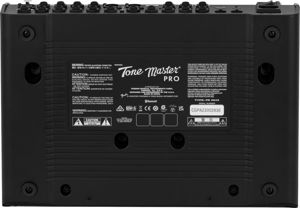 Fender Tone Master Pro, Multi-Effect Guitar Workstation - Metronome Music Inc.