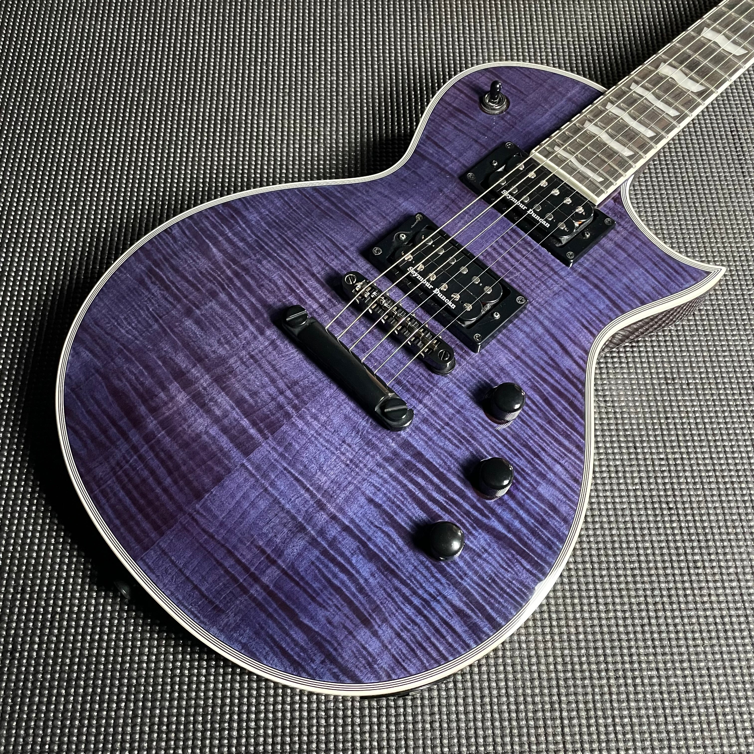 ESP LTD EC-1000 w/HSC - See-Thru Purple (2019)