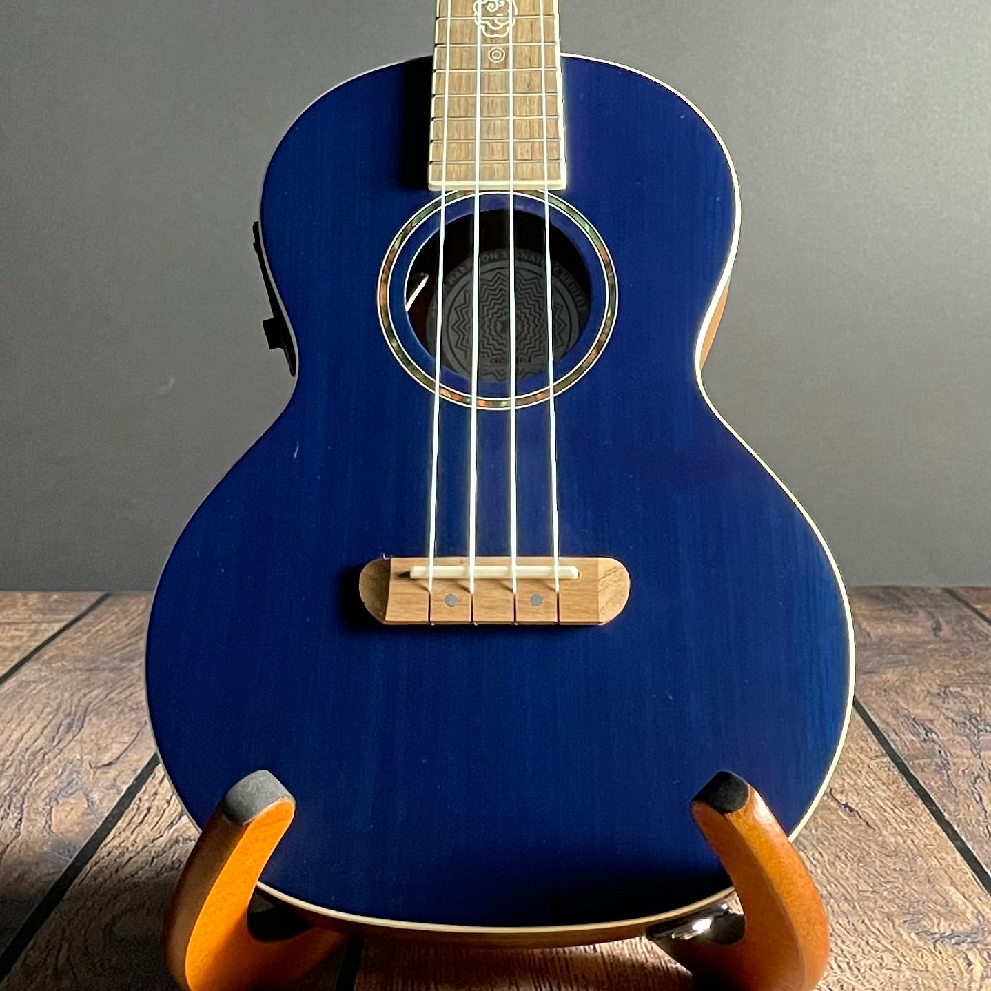 Fender Dhani Harrison Uke, Walnut Fingerboard- Sapphire Blue - Metronome Music Inc.