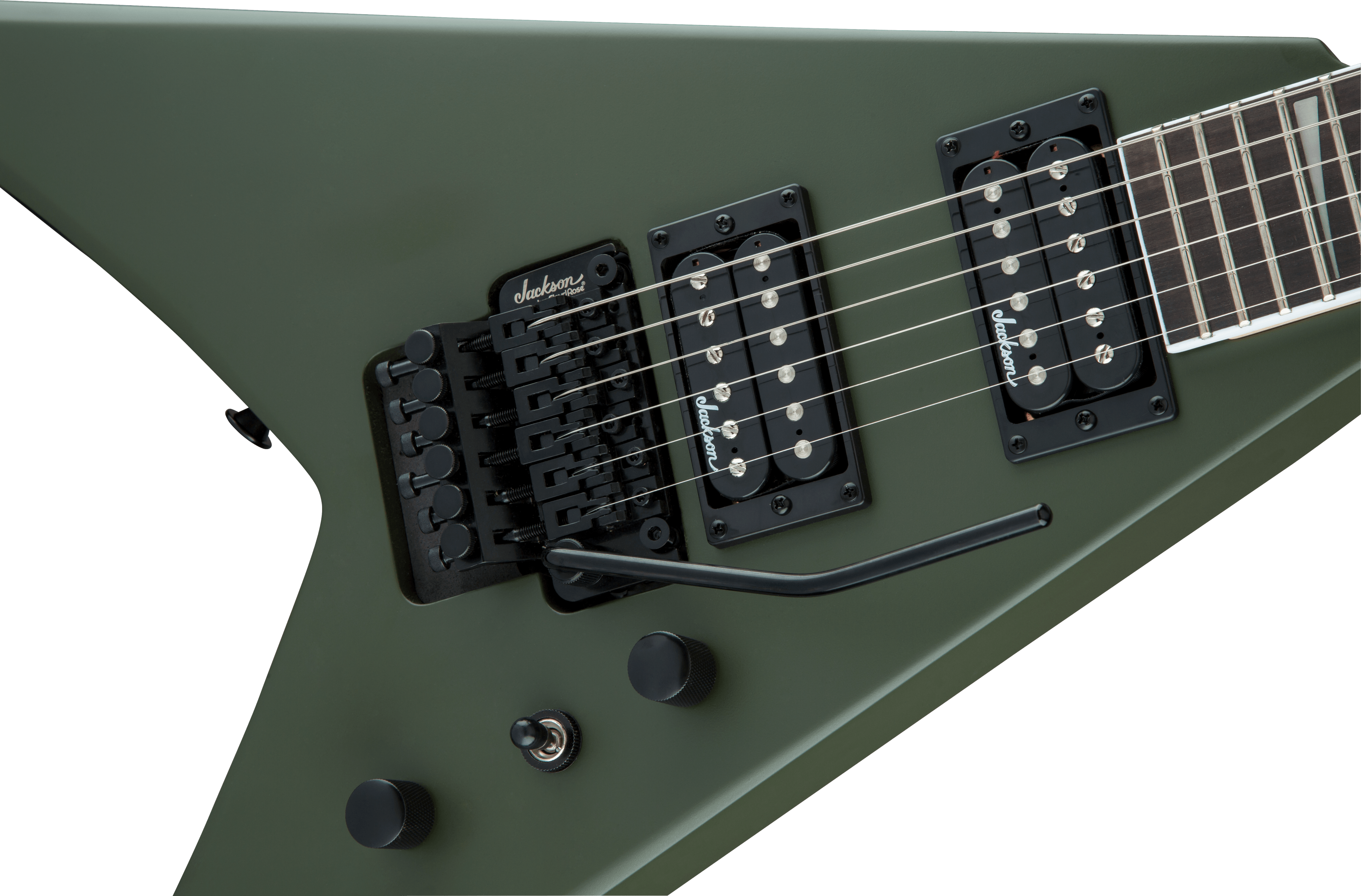 Jackson  JS Series King V JS32, Amaranth Fingerboard, Matte Army Drab