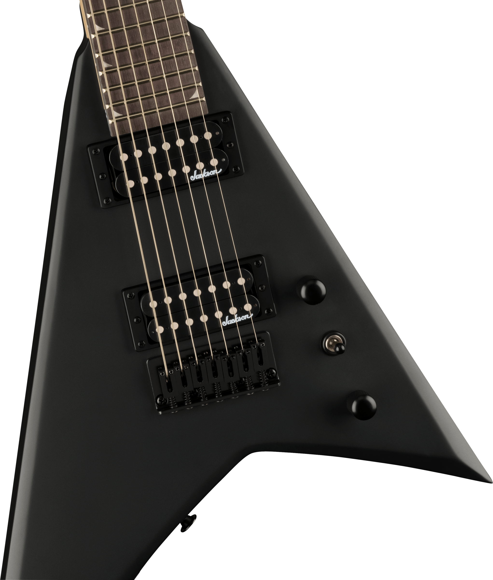 Jackson  JS Series Rhoads JS22-7 RR HT, Amaranth Fingerboard, Satin Black