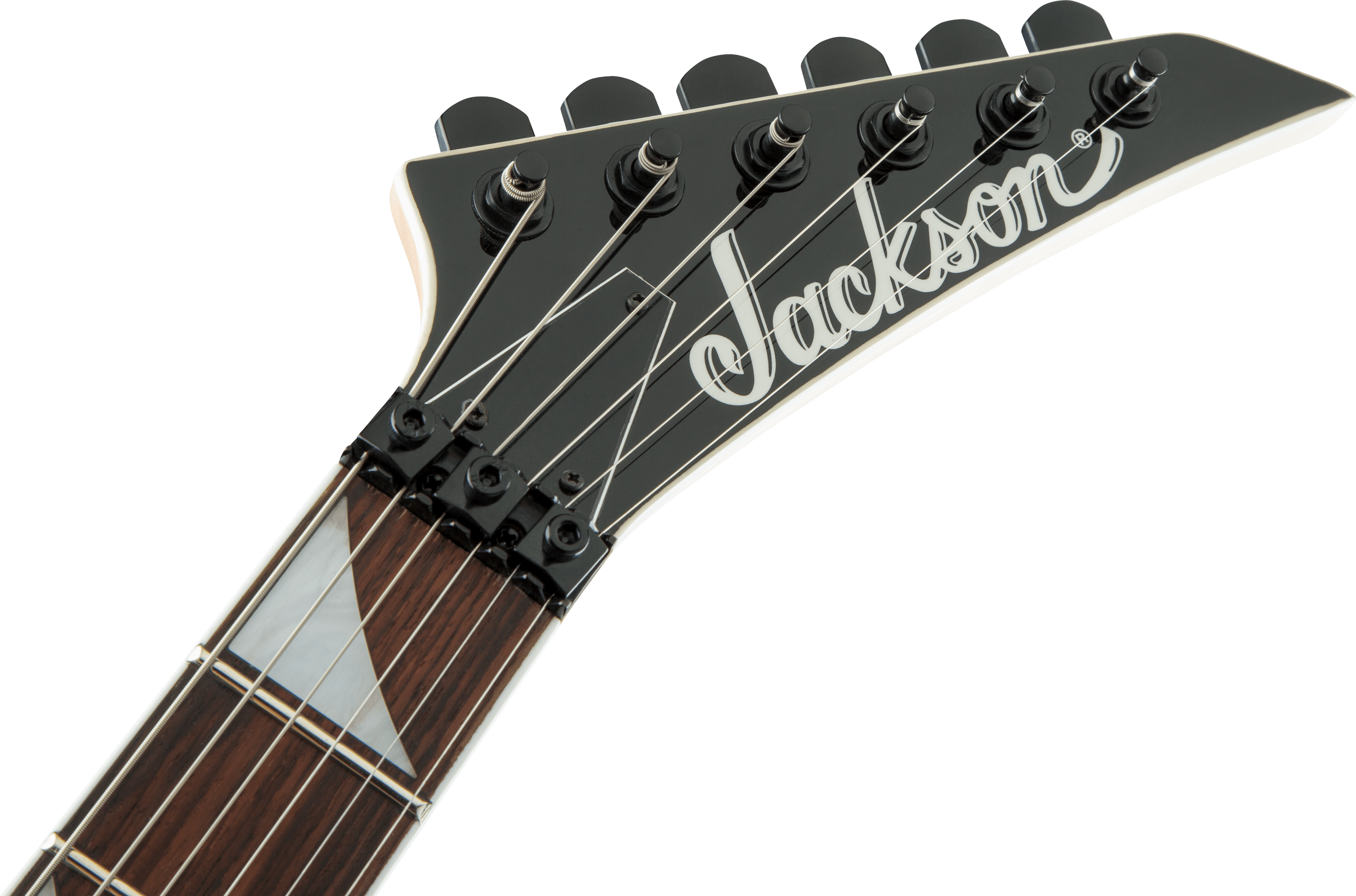 Jackson JS Series King V JS32, Amaranth Fingerboard, White with Black Bevels