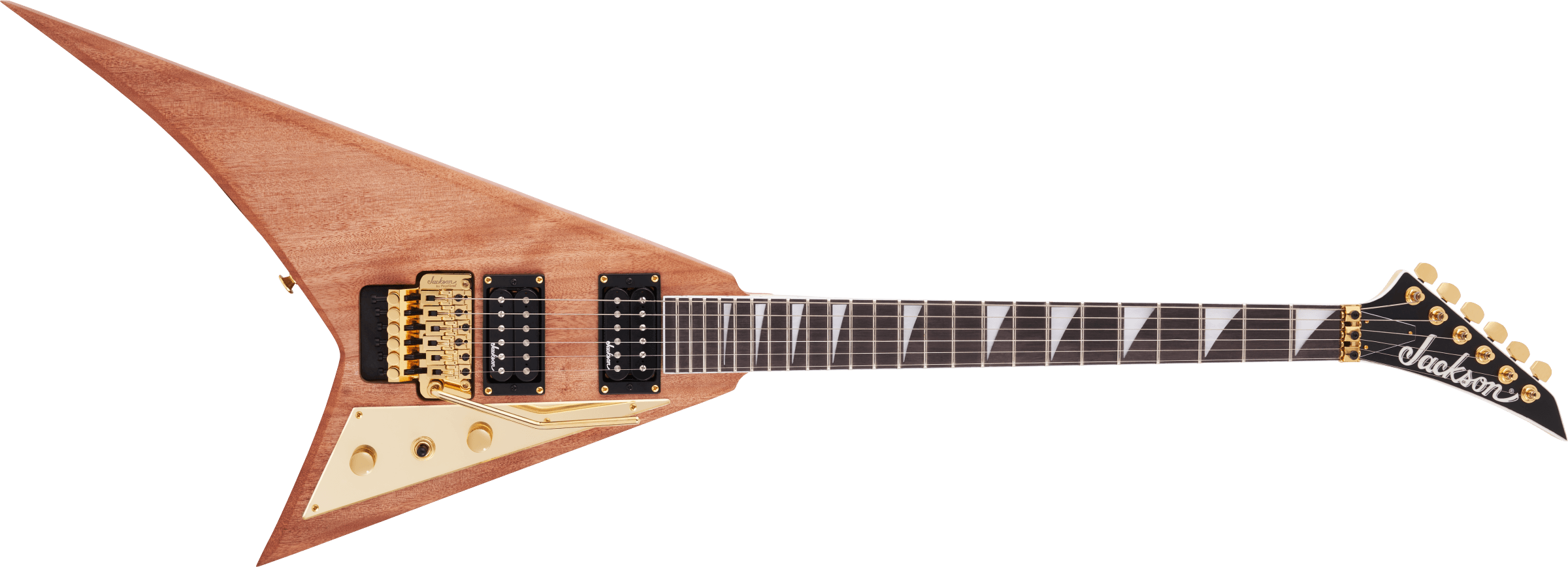 Jackson JS Series Rhoads MAH JS32, Amaranth Fingerboard, Natural