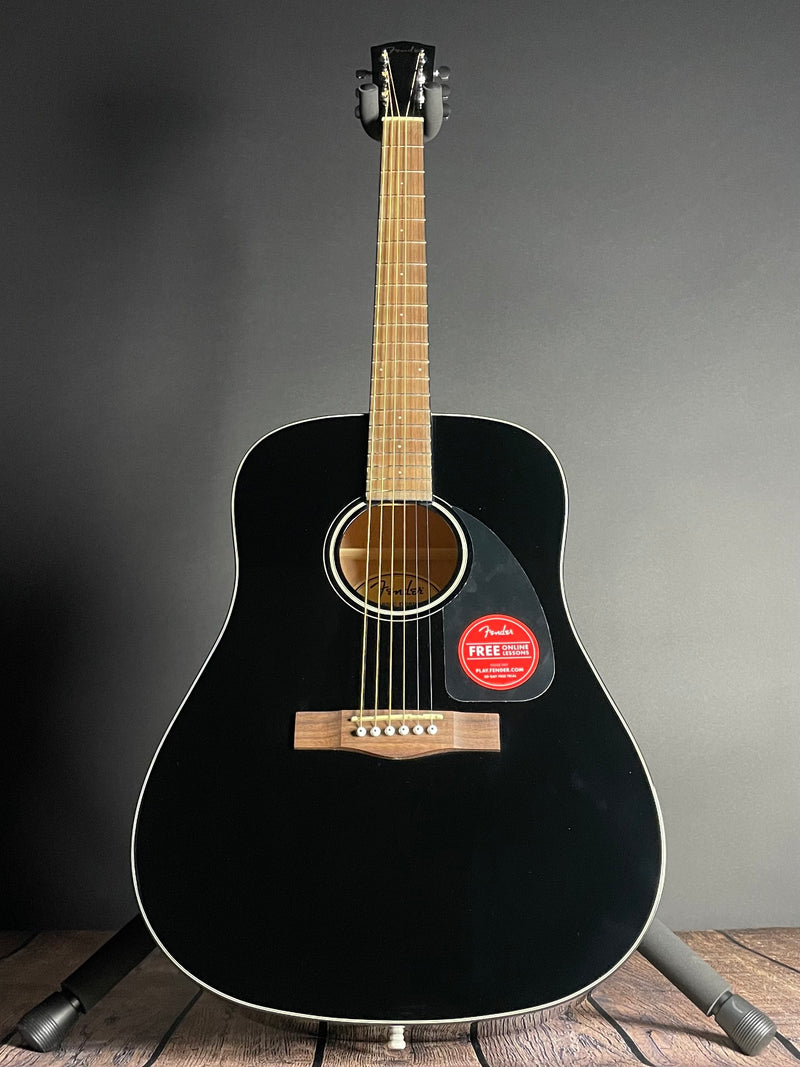 Fender CD-60 Dreadnought Acoustic w/Case, Walnut Fingerboard- Black (Sold Out)