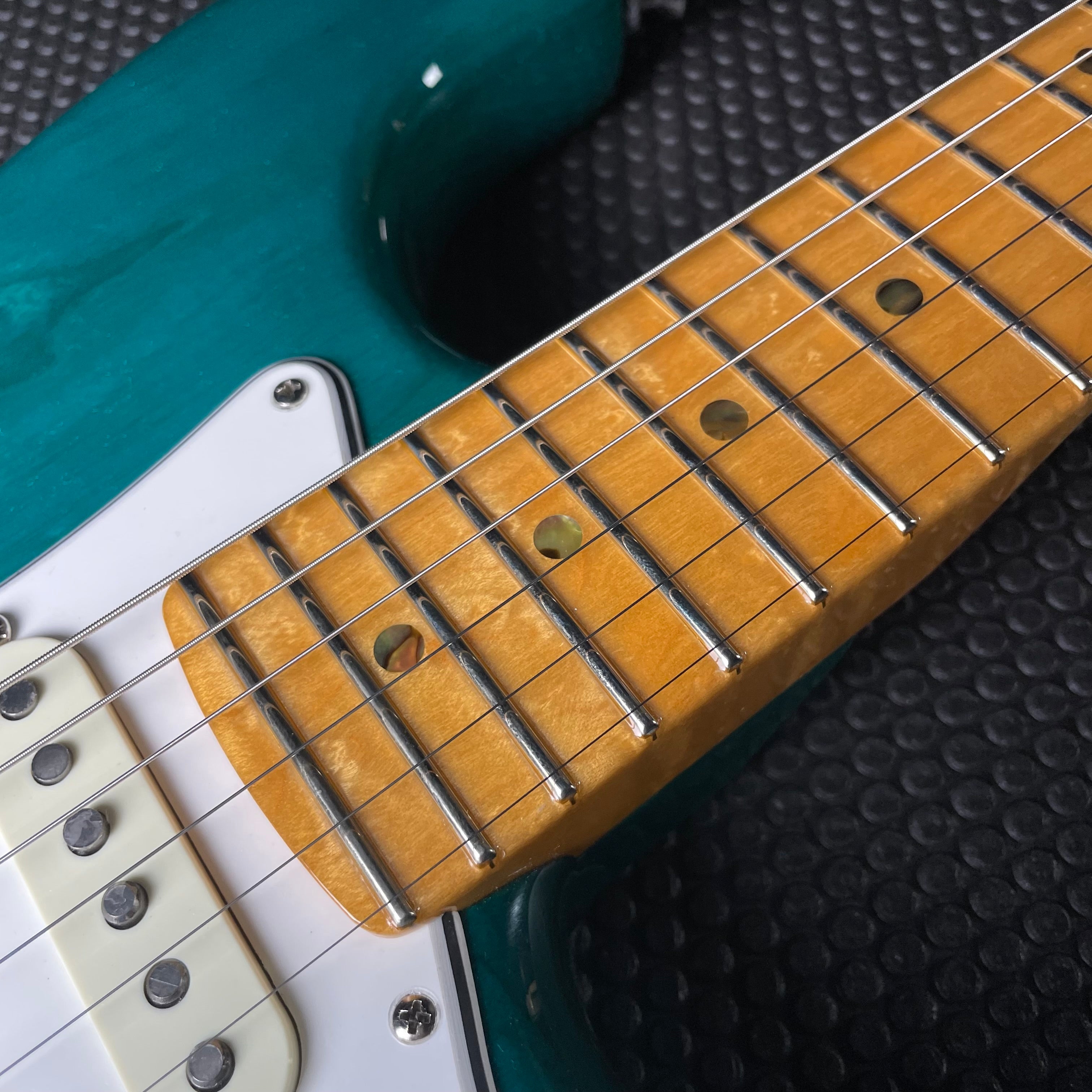 Fender Custom Shop American Custom Stratocaster, NOS - Teal Green Transparent (8lbs 3oz)