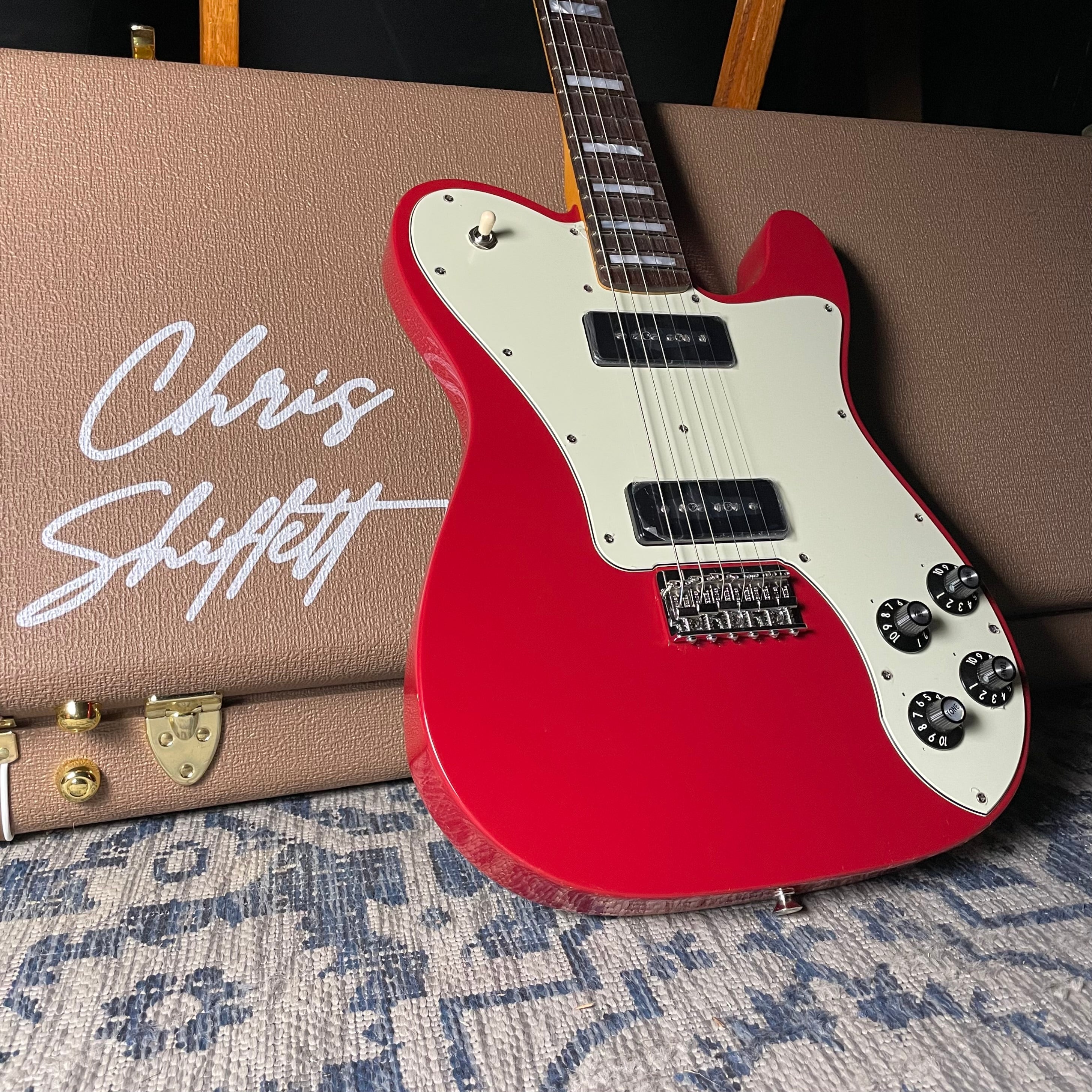 Fender Chris Shiflett Cleaver Telecaster Deluxe - Dakota Red (7lbs 13oz)