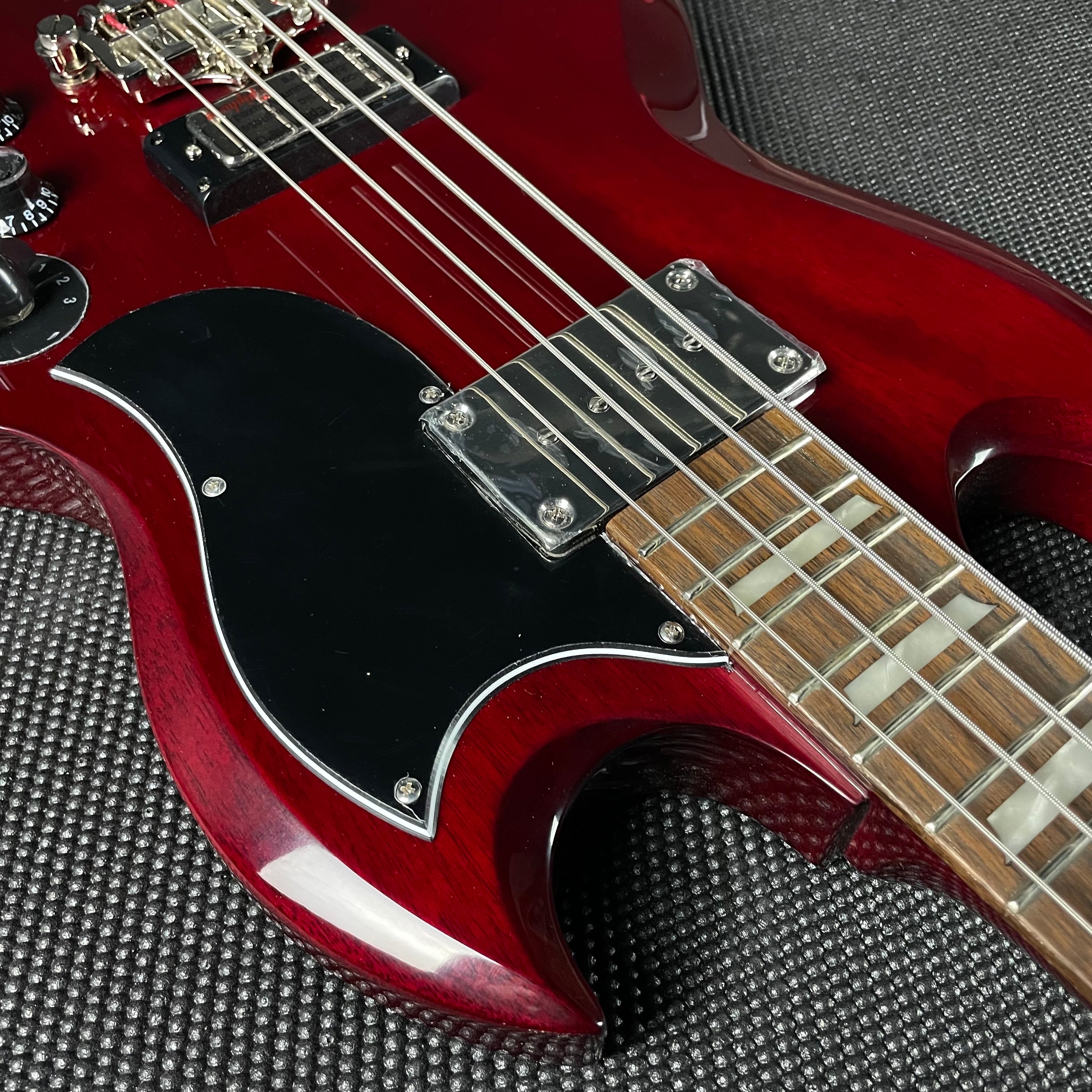 Epiphone SG EB-3 Bass- Cherry (21072353111) - Metronome Music Inc.