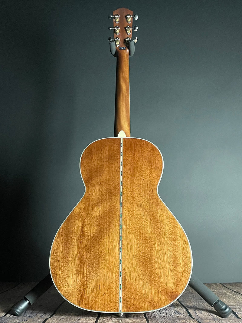 Fender PS-220E Parlor w/OHSC, Ovangkol Fingerboard- Natural