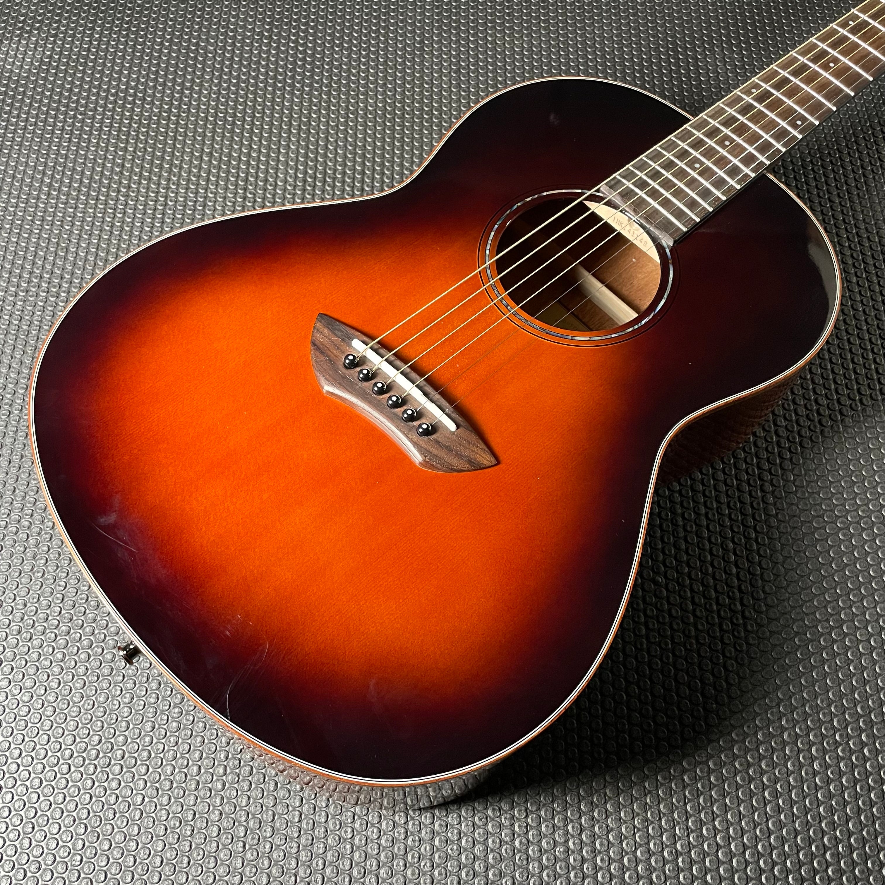 Yamaha CSF3M Parlor Guitar, Solid Wood - Tobacco Brown Sunburst