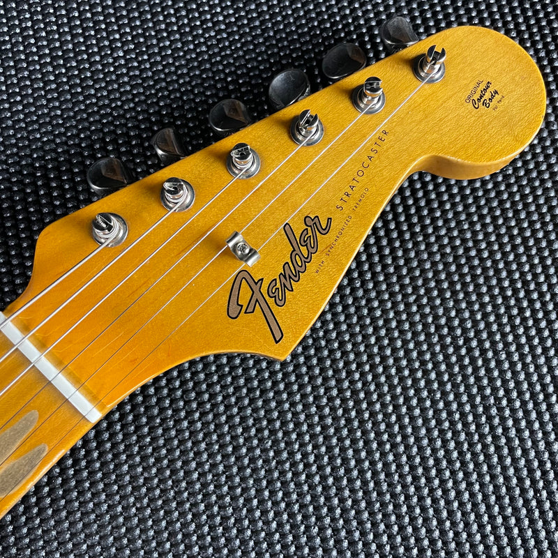Fender Custom Shop Postmodern Stratocaster, Journeyman- Faded Aged Sage Green Metallic (7lbs 14oz)