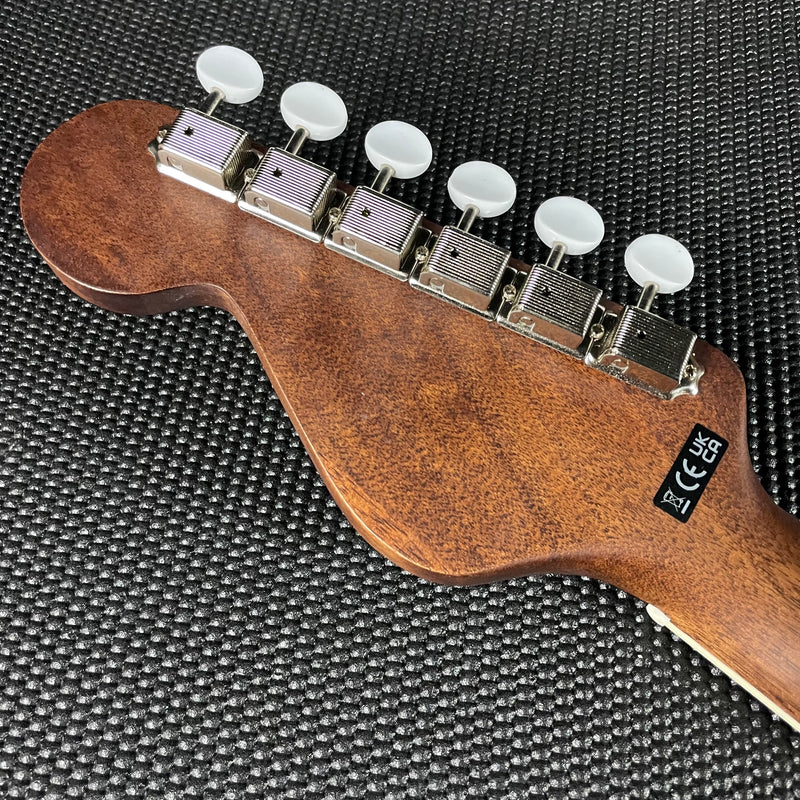 Fender Malibu Vintage Acoustic w/OHSC, Ovangkol Fingerboard- Aged Natural