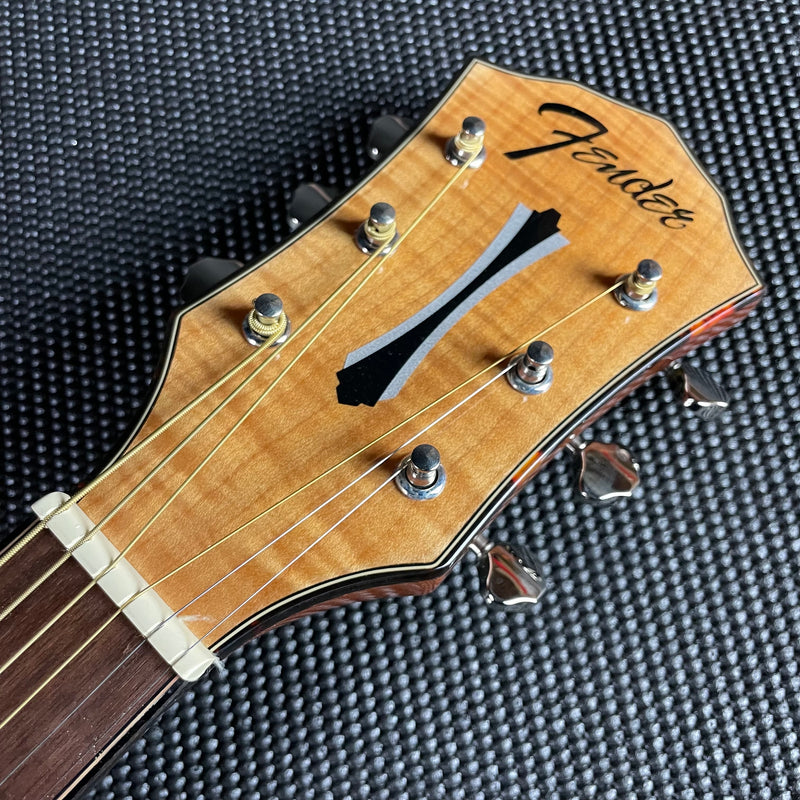 Fender FA-345CE Auditorium Acoustic, Walnut Fingerboard- Natural