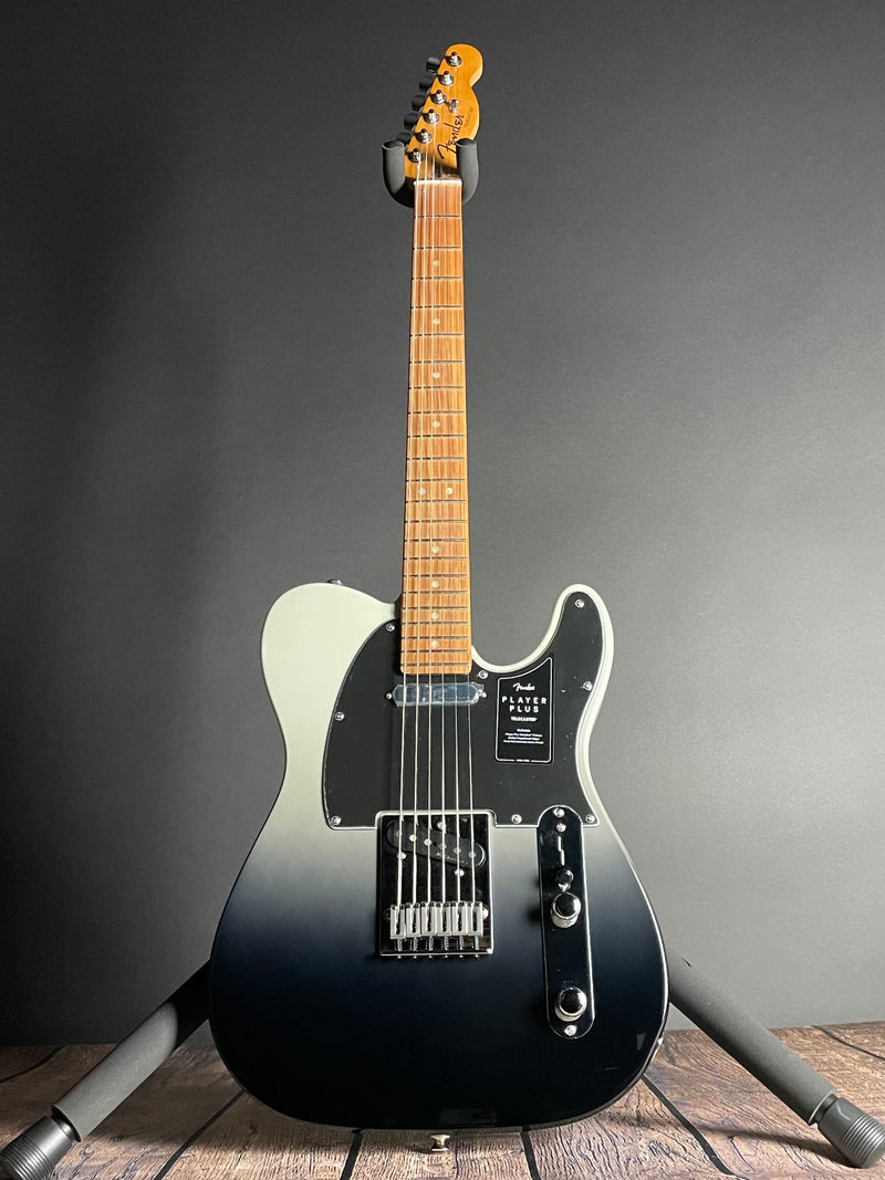 Fender Player Plus Telecaster, Pau Ferro Fingerboard- Silver Smoke (MX22265508)