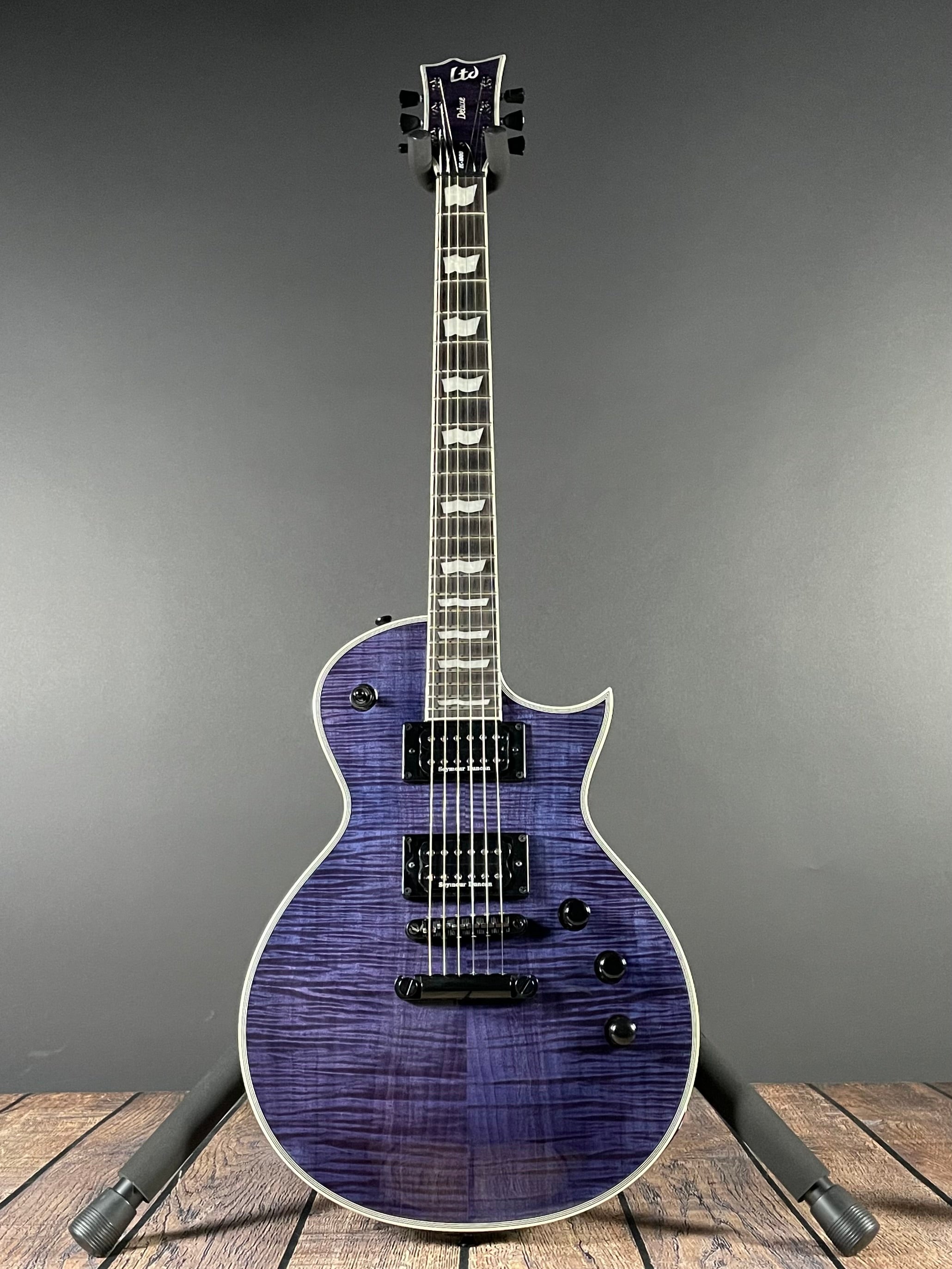 ESP LTD EC-1000 w/HSC - See-Thru Purple (2019)