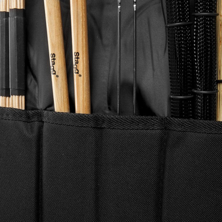 STAGG NYLON DRUMSTICK BAG-BLACK