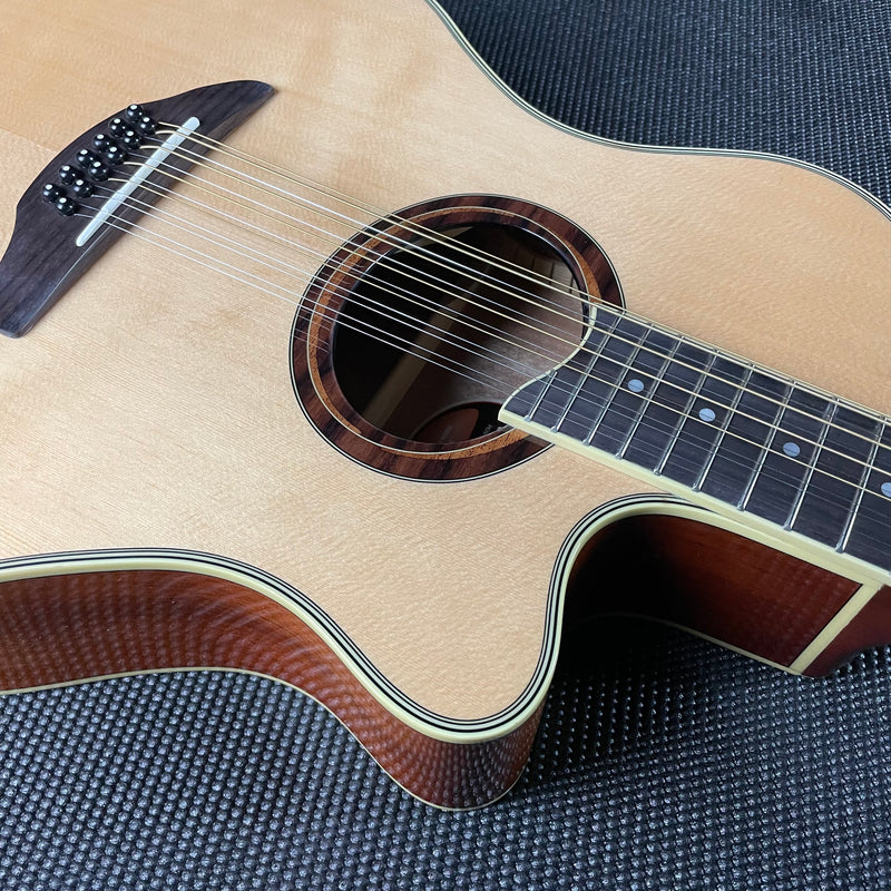 Yamaha APX700II 12-String Thinline Acoustic- Natural (IIL060481)