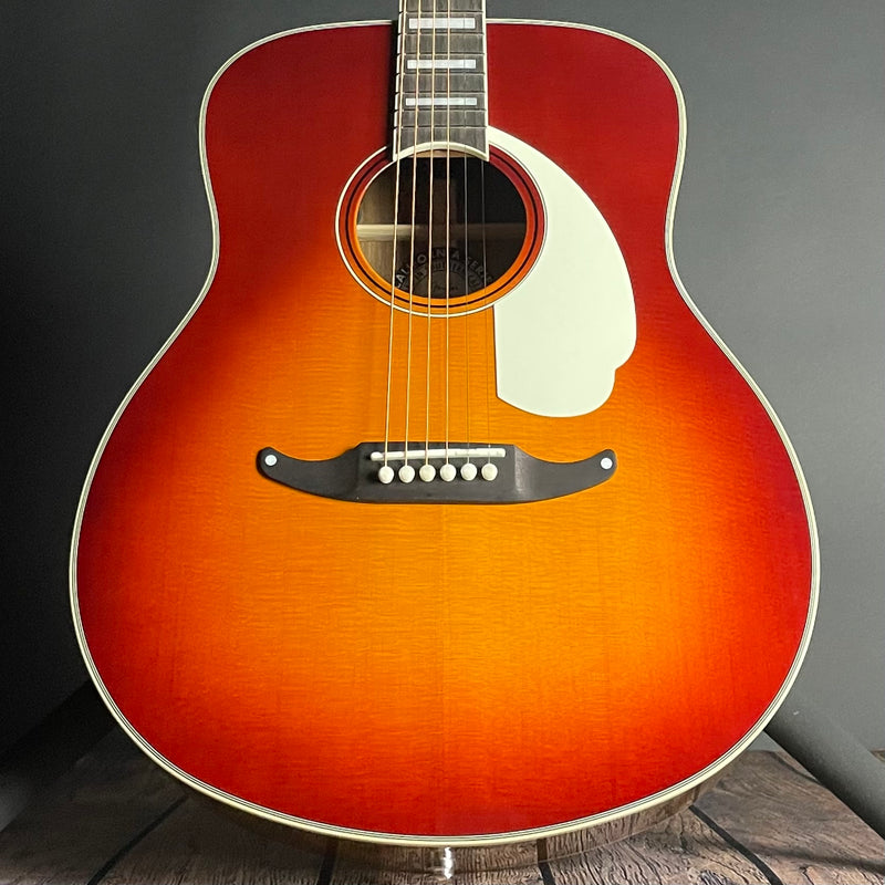 Fender Palomino Vintage Acoustic w/OHSC, Ovangkol Fingerboard- Sienna Sunburst