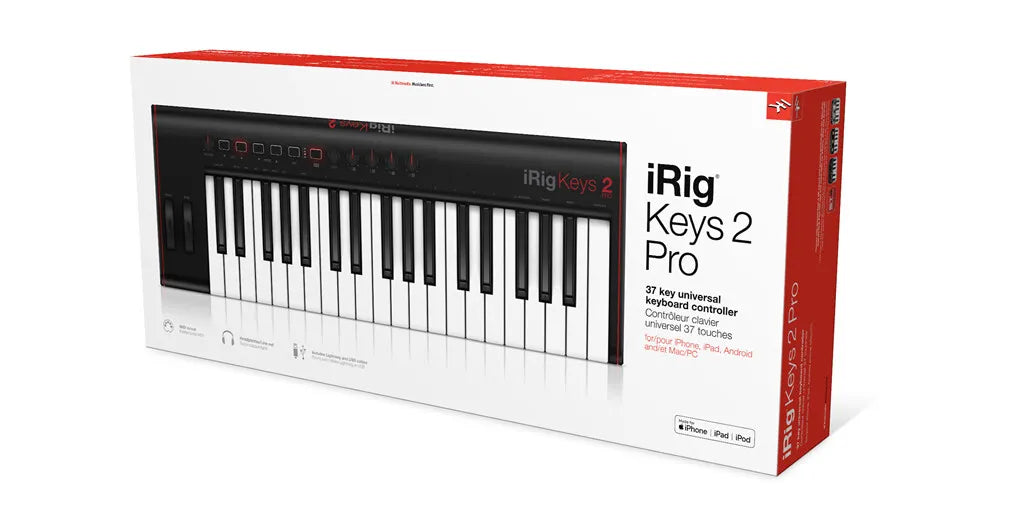 IK Multimedia iRig Keys 2 Pro 37-key Controller for iOS, Android, and Mac/PC