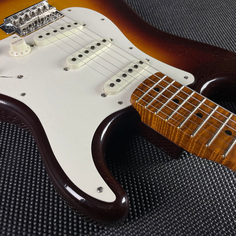 Fender Custom Shop LTD Roasted 50's Stratocaster, Deluxe Closet Classic- Aged Chocolate 2TSB (SOLD) - Metronome Music Inc.