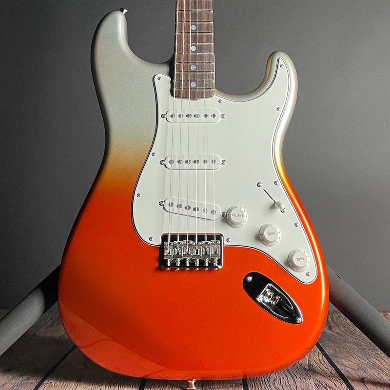 Fender Custom Shop 1965 Stratocaster, Jason Smith Masterbuilt, NOS- Candy Tangerine to Silver (7lbs 3oz)