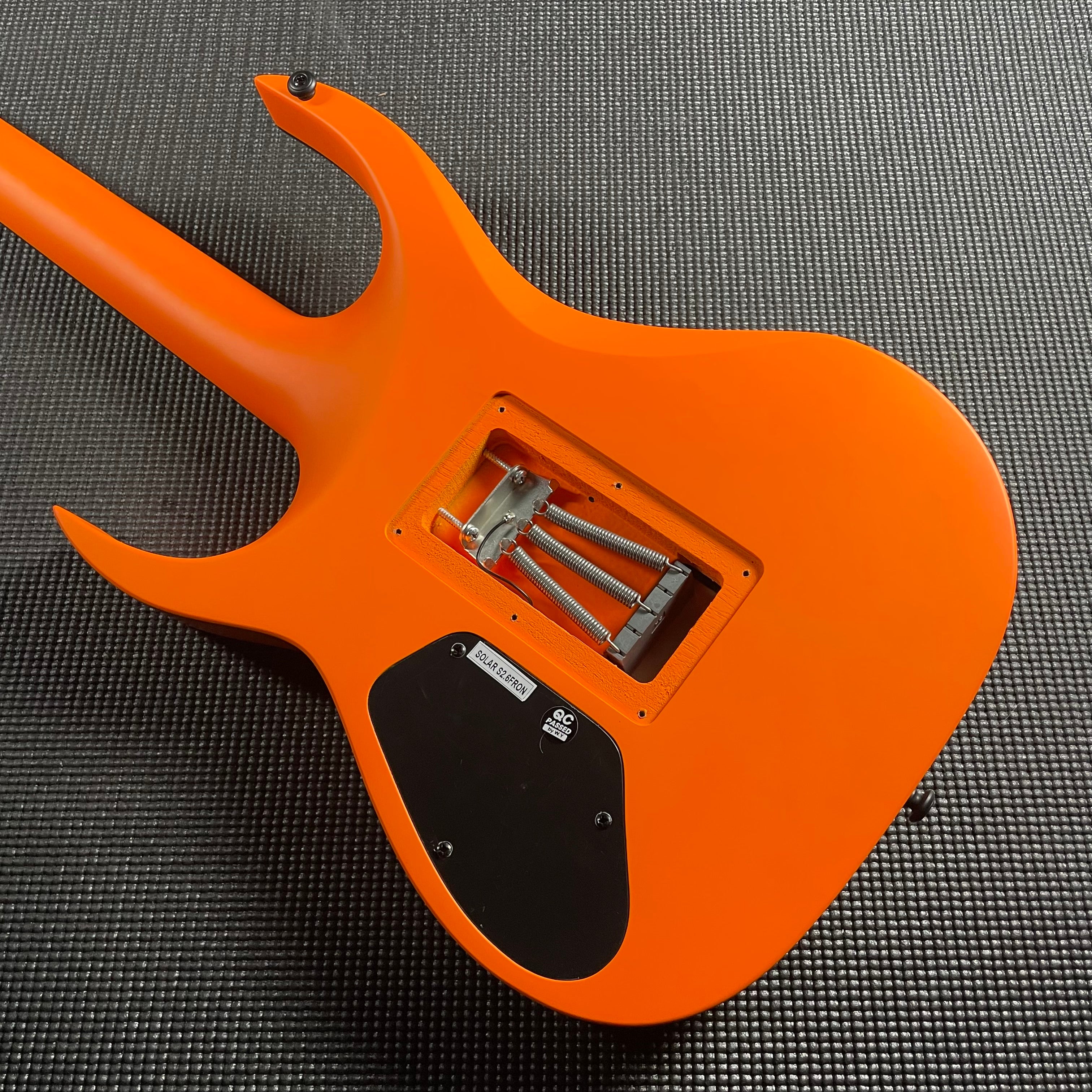 Solar Guitars Type S2.6FRON - Orange Neon Matte (Used)