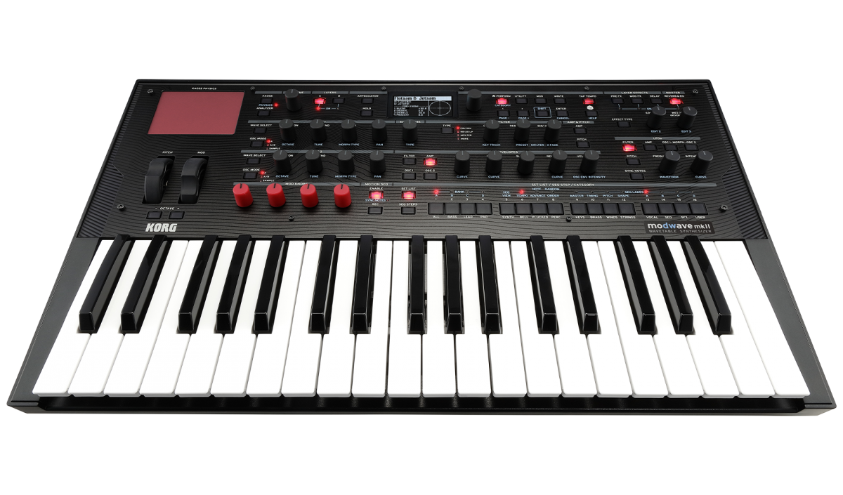 Korg Modwave MKII Wavetable Synthesizer