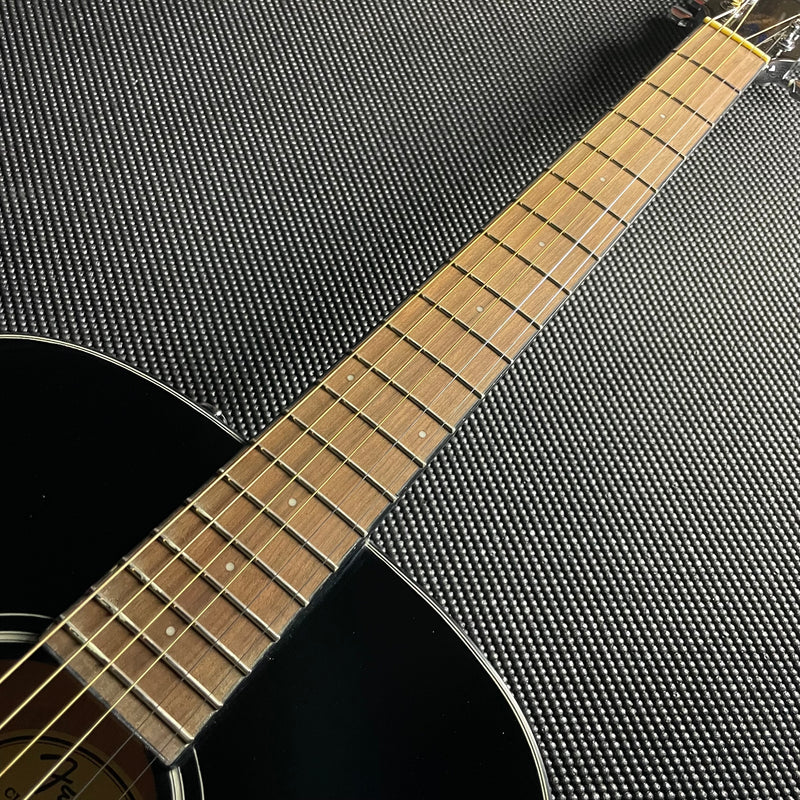 Fender CD-60 Dreadnought Acoustic w/Case, Walnut Fingerboard- Black - Metronome Music Inc.