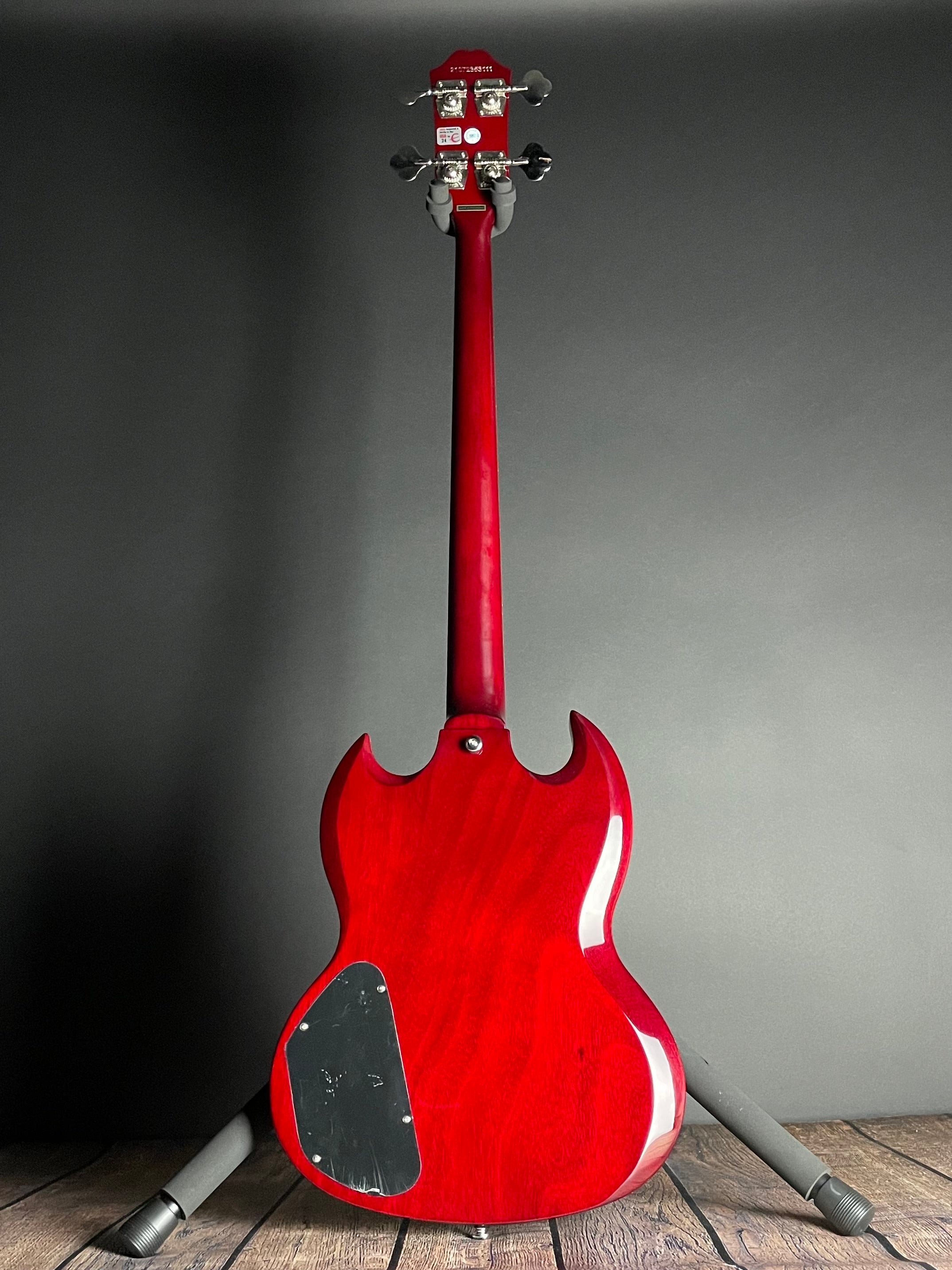 Epiphone SG EB-3 Bass- Cherry (21072353111) - Metronome Music Inc.