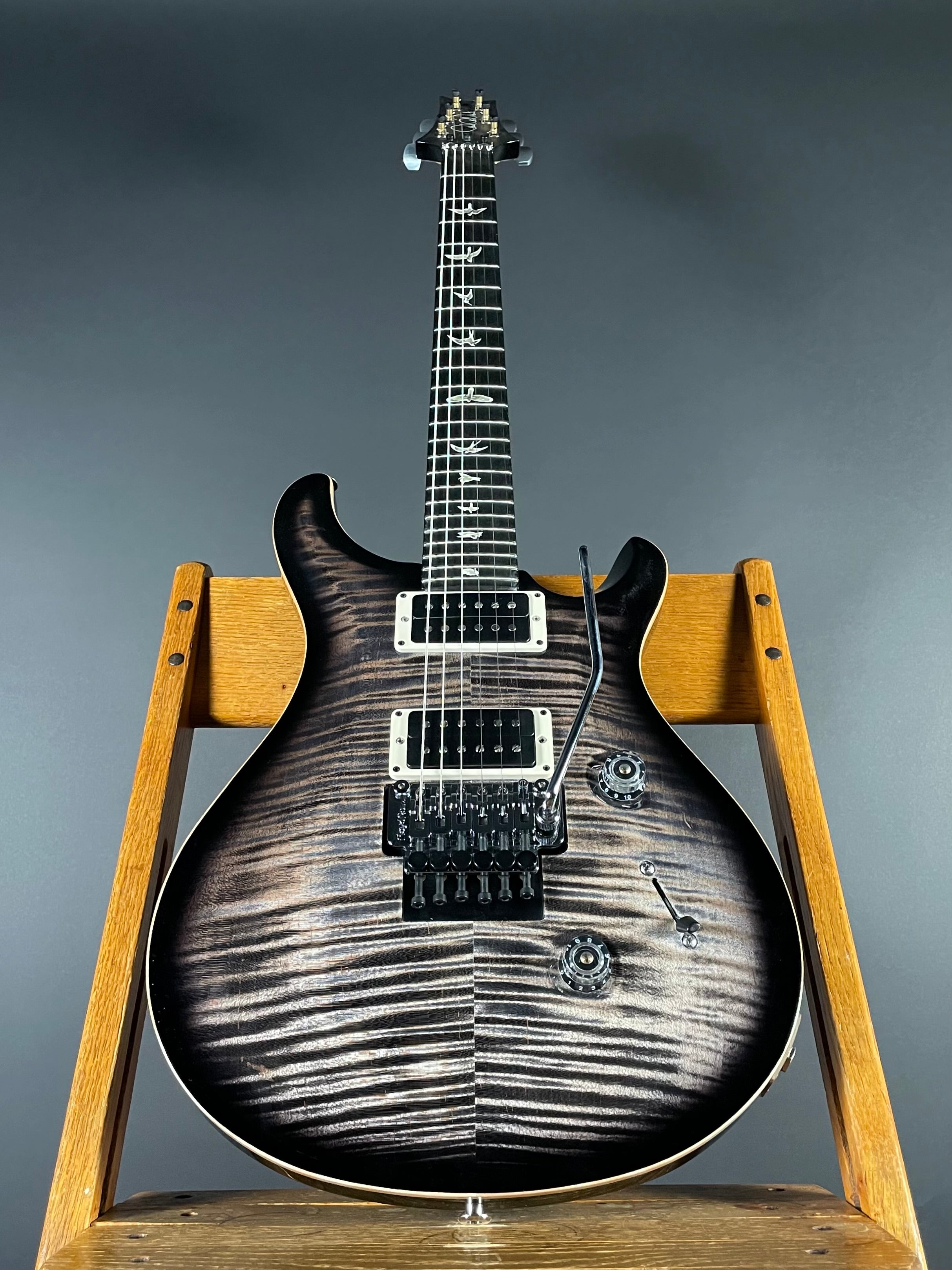 Paul Reed Smith, PRS Core Custom 24 Floyd, 10-Top - Charcoal Burst