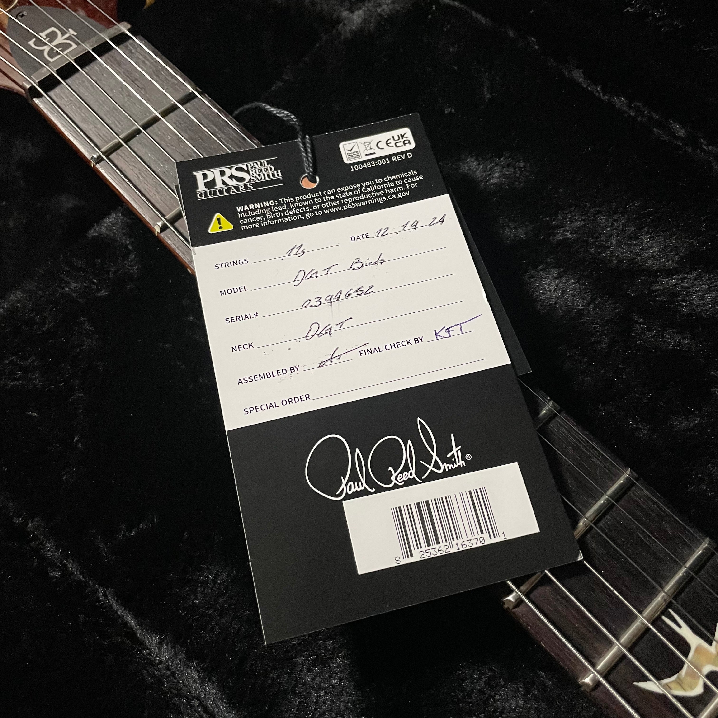 Paul Reed Smith, PRS Core DGT - Gold Top