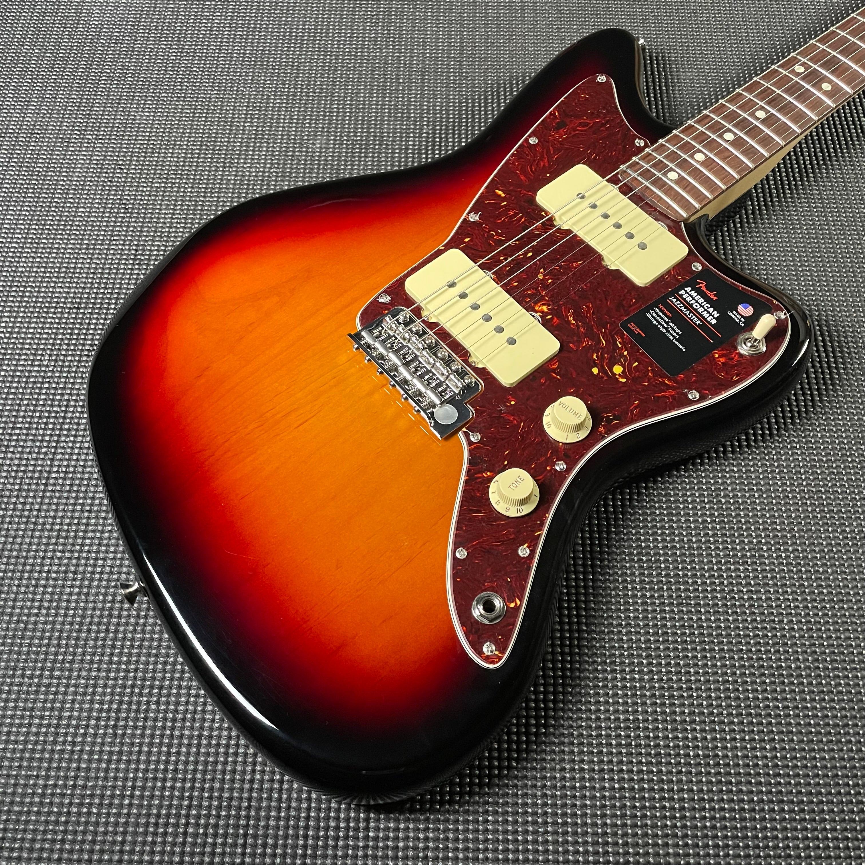 Fender American Performer Jazzmaster, Rosewood- 3-Tone Sunburst