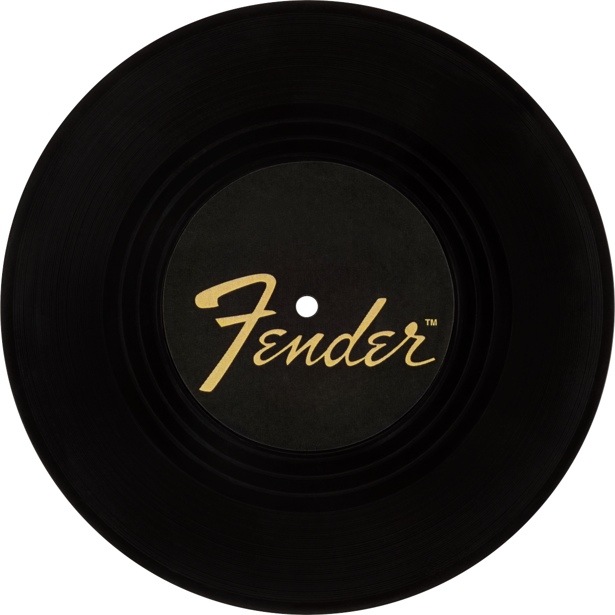 Fender Sunburst Turntable Coaster Set