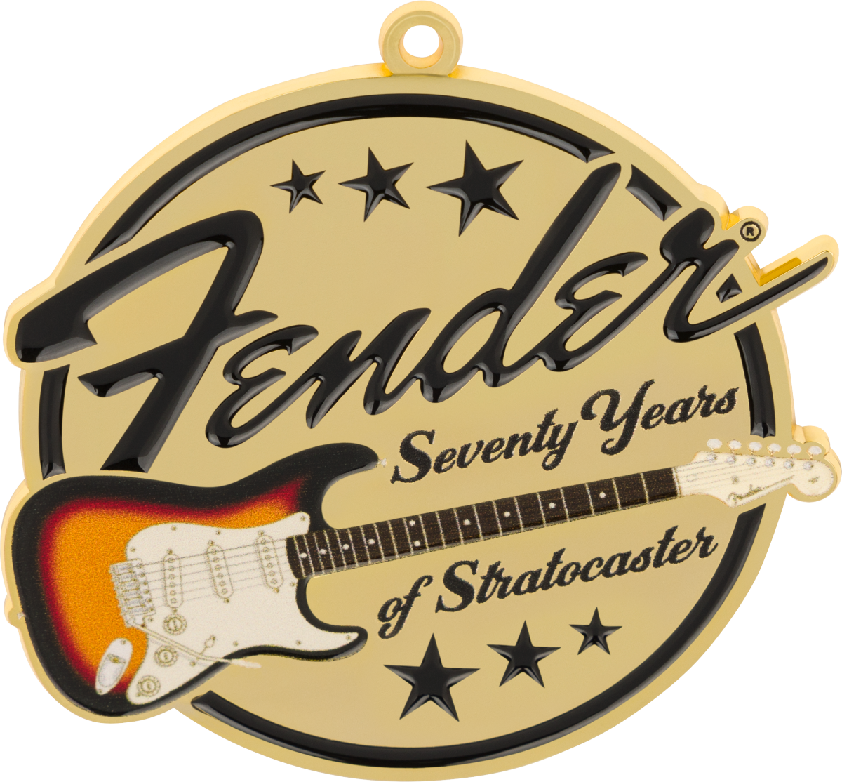 Fender Stratocaster 70th Anniversary Limited Addition Ornament, 2024