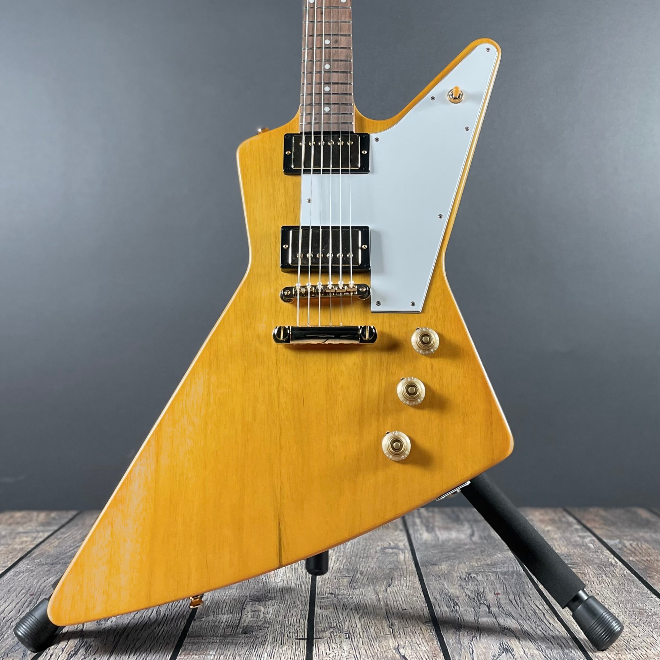 Epiphone 1958 Korina Explorer w/HSC - Aged Natural