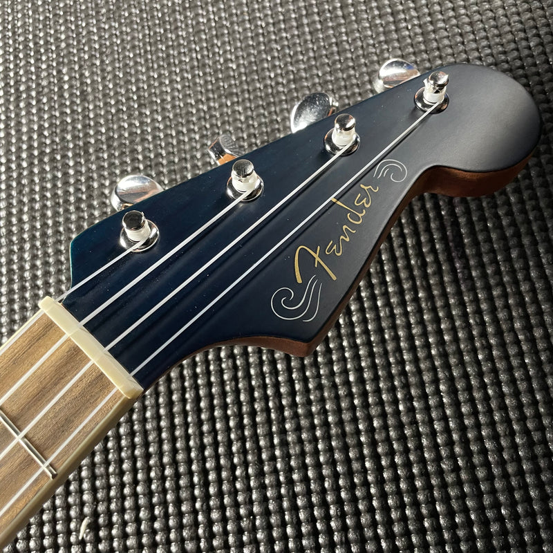 Fender Dhani Harrison Uke, Walnut Fingerboard- Sapphire Blue