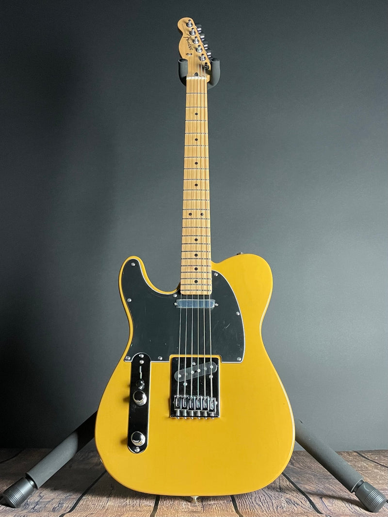 Fender Player Telecaster, Left-Handed,  Maple Fingerboard- Butterscotch Blonde (MX21274281) - Metronome Music Inc.
