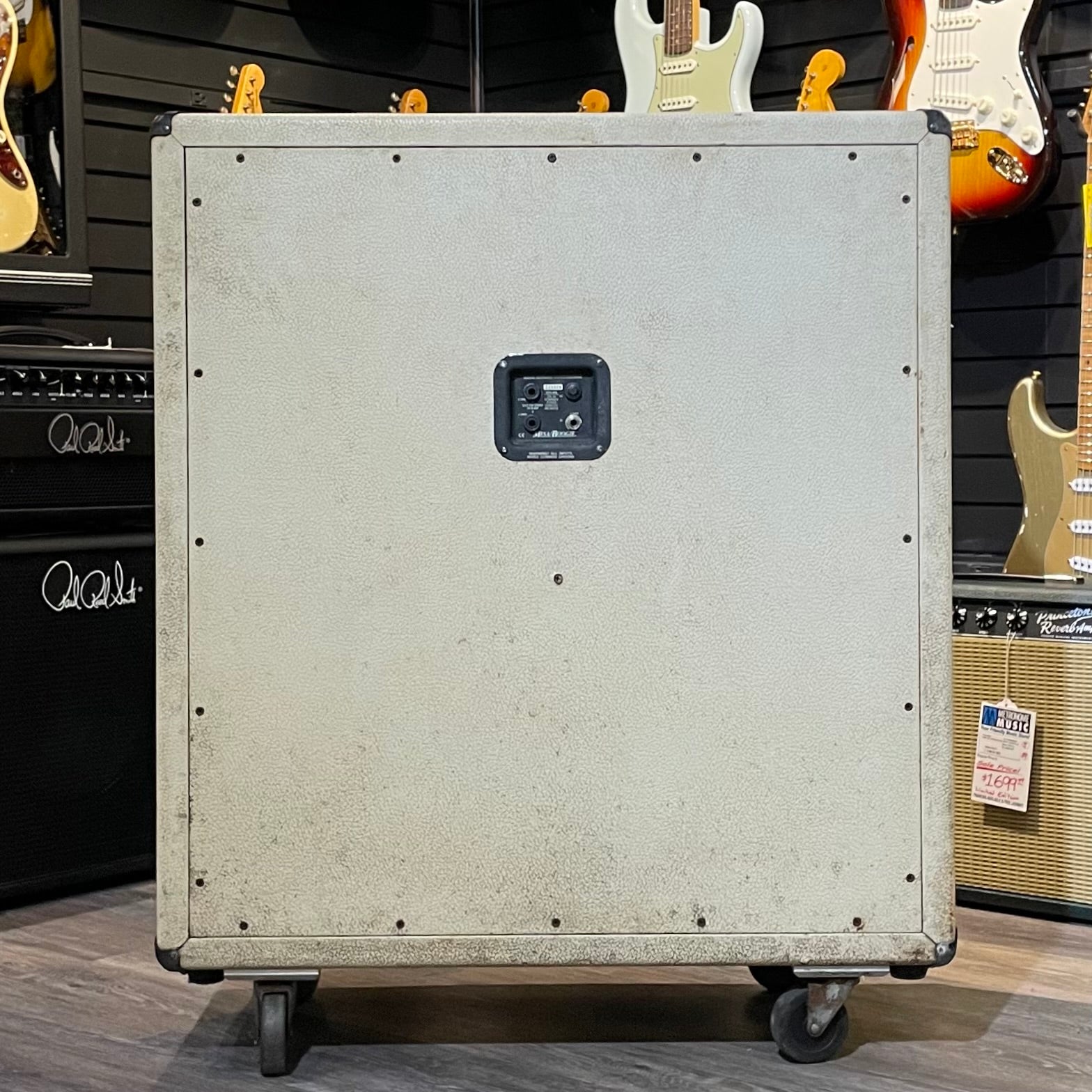 Mesa Boogie 4x12 Cabinet, 4FB CEL-30- White (Late 90s)