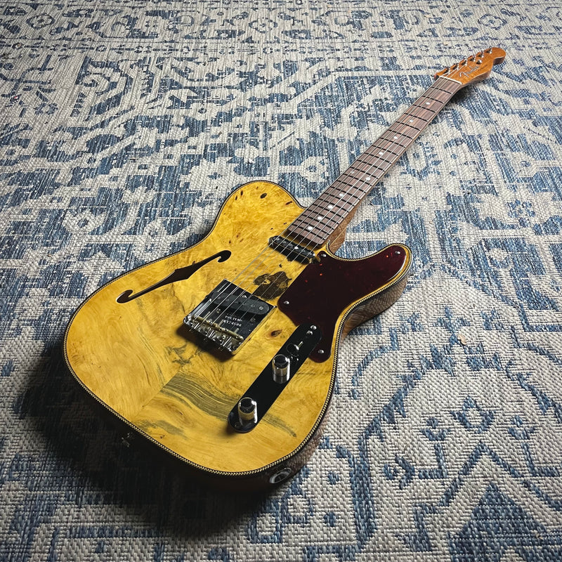 Fender Custom Shop Artisan Buckeye Double Esquire, NOS- Aged Natural (5lbs 5oz)