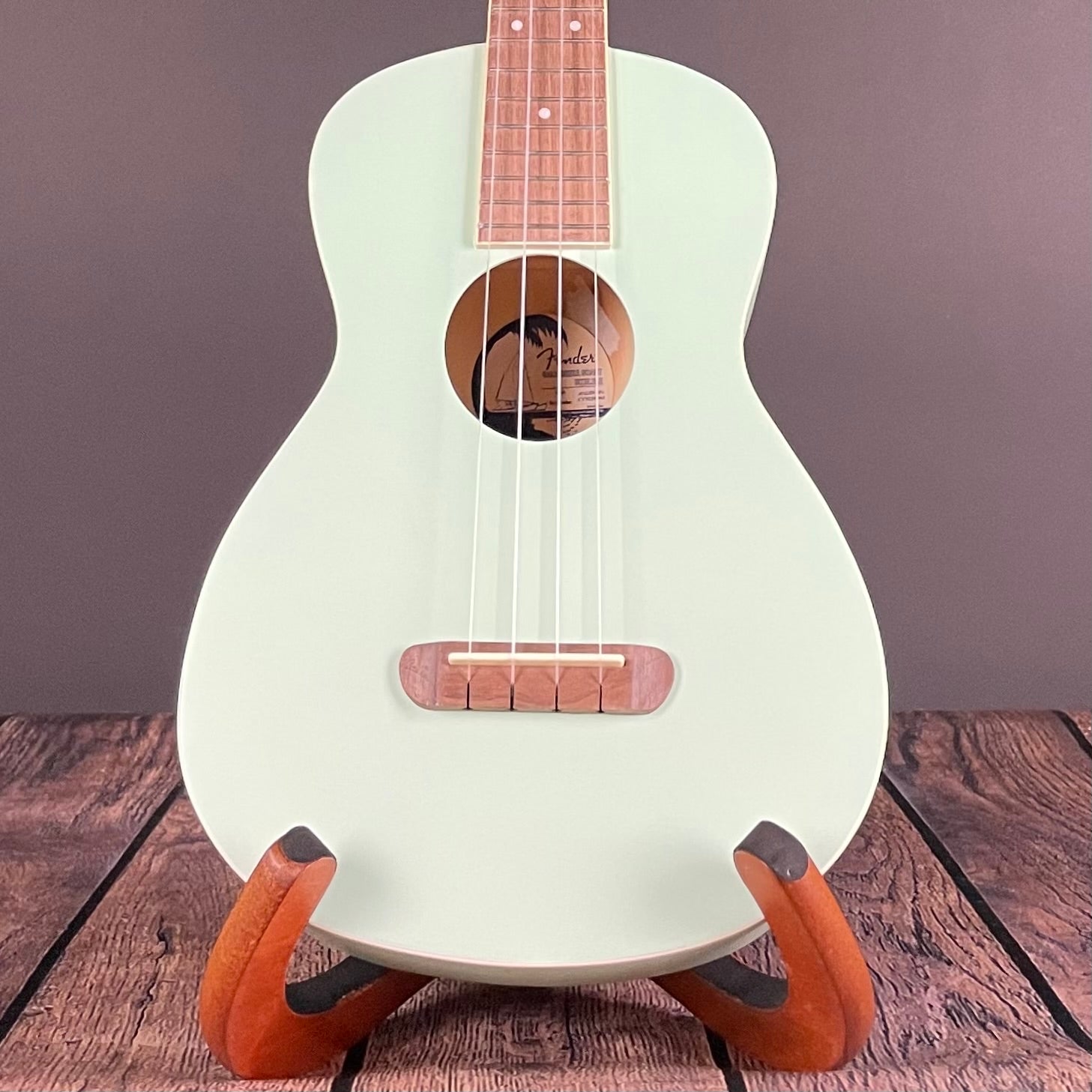 Fender Avalon Tenor Ukulele- Surf Green - Metronome Music Inc.