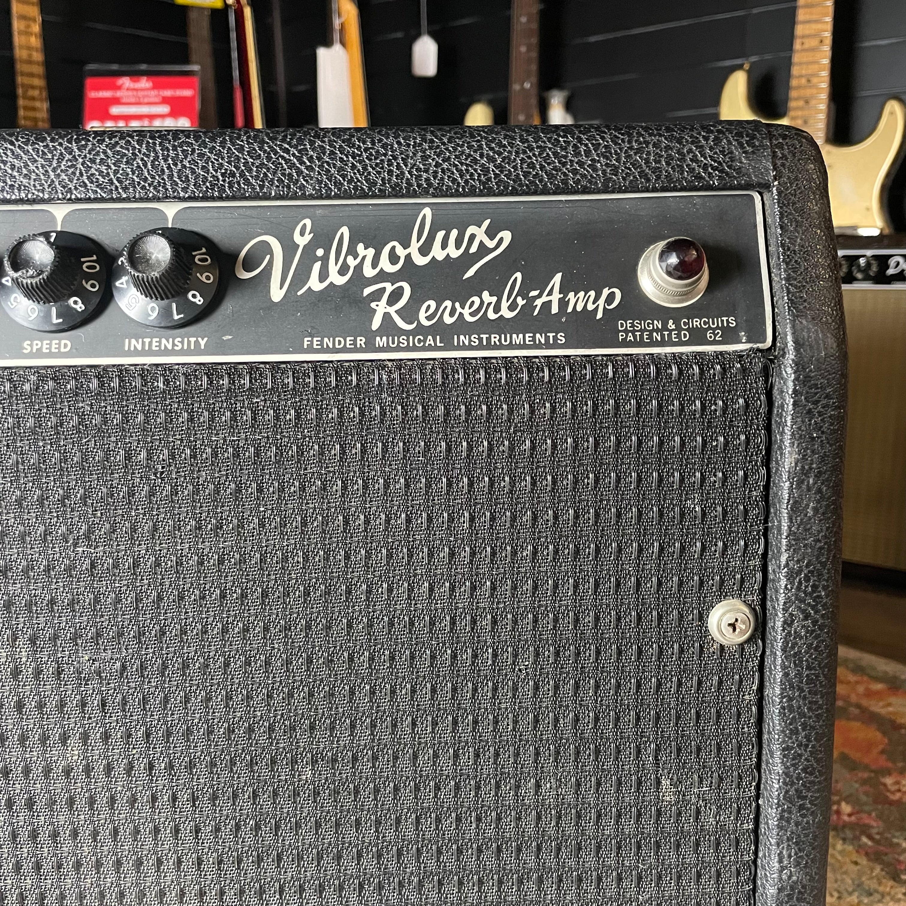 1966 Fender Vibrolux Reverb, Stage 2 Mod by Paul Rivera - Owned by Marty Lee Hoenes of Donnie Iris and the Cruisers