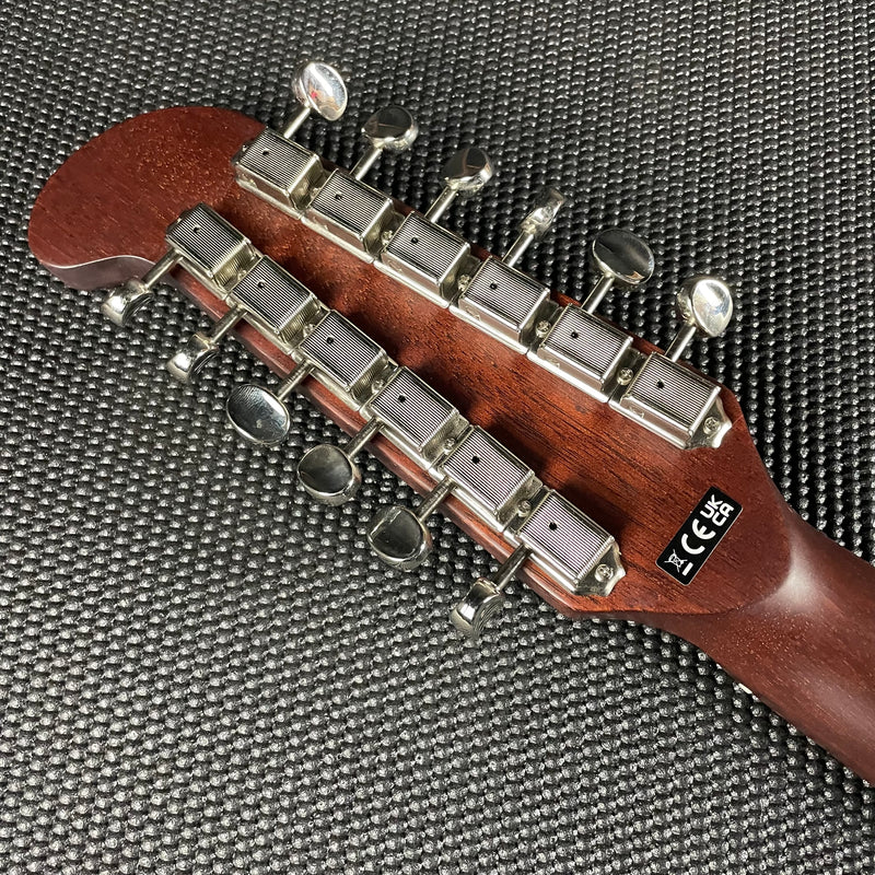 Fender Villager 12-String Acoustic w/Gig Bag, Walnut Fingerboard- Aged Natural