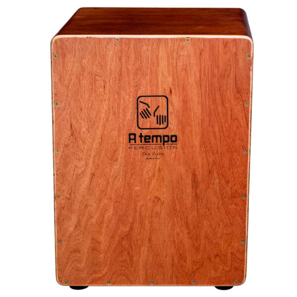 A Tempo Percussion Dos Voces (Two Voices) Cajon w/Bag - Metronome Music Inc.