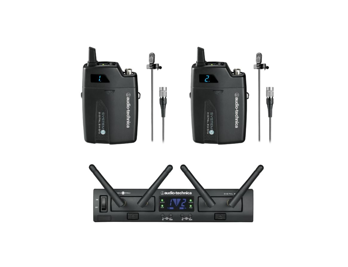 Audio-Technica ATW-1311/L System 10 PRO Wireless Lavalier Microphone System - Metronome Music Inc.